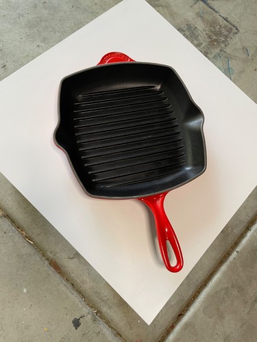 Creuset square grill pan - le,