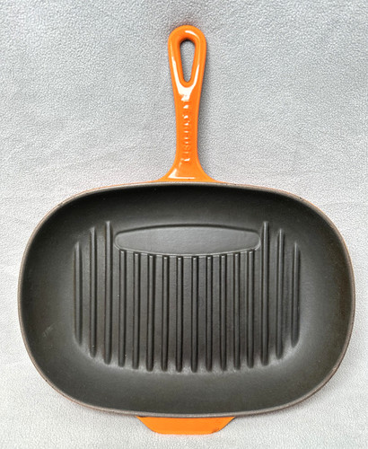 Creuset oval grill - le,