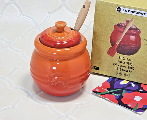 Creuset bbq pot - bbq,