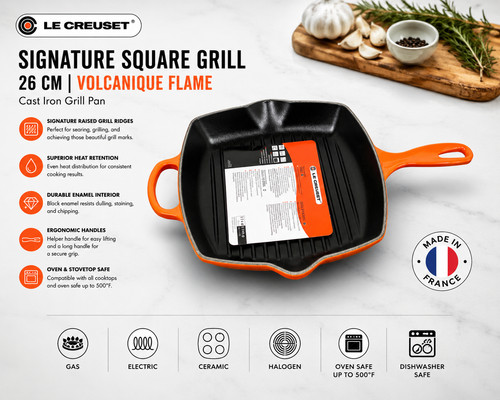 Creuset signature square - signature,