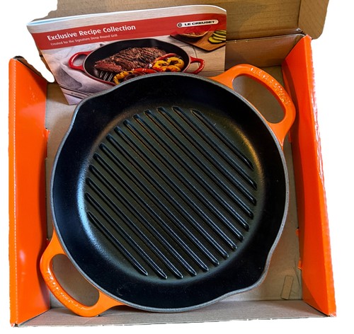 Creuset enameled cast - le,