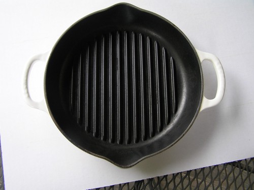 Creuset grill pan - le, cast